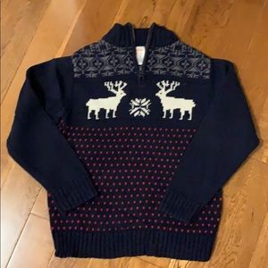 Gymboree Reindeer Christmas Sweater